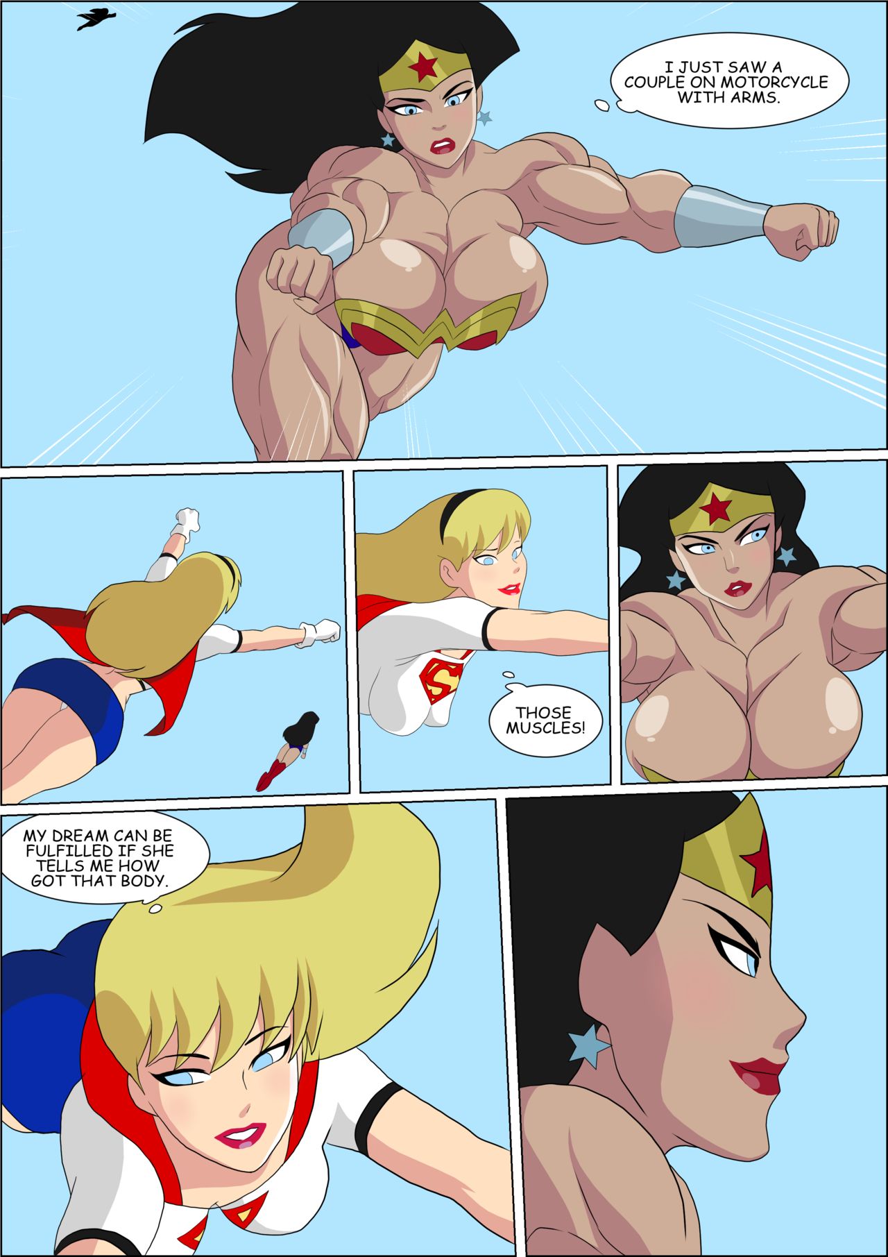 1280px x 1811px - Wonder Woman- Zetarok (Justice League) - Porn Cartoon Comics