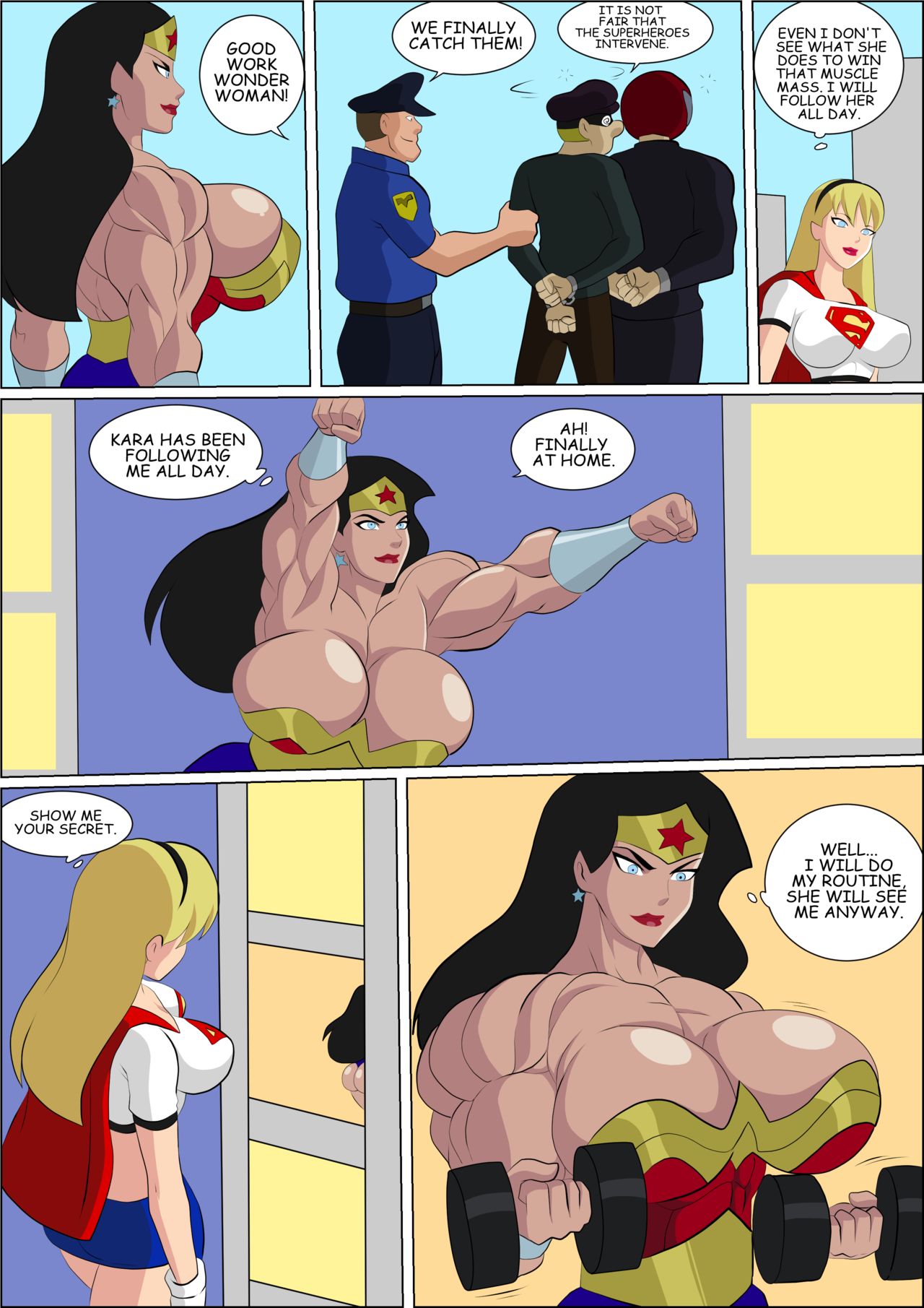 Wonder Woman Huge Tits Porn - Wonder Woman- Zetarok (Justice League) - Porn Cartoon Comics