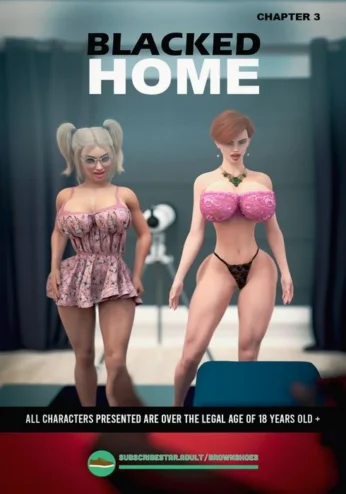 Blacked Home 3- Brown Shoes