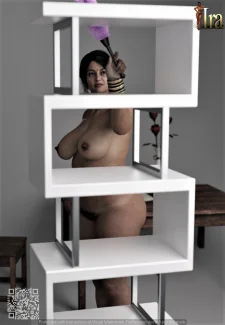 Mom is doing her chores nude- Ira Ram (5)