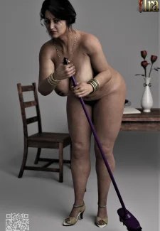 Mom is doing her chores nude- Ira Ram (7)