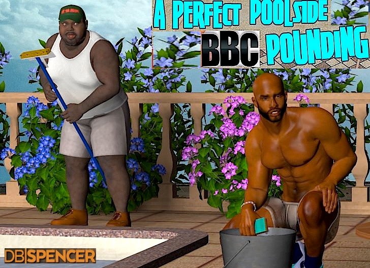 Cartoon Pounding Porn - Perfect Poolside BBC Pounding- Spencer - Porn Cartoon Comics