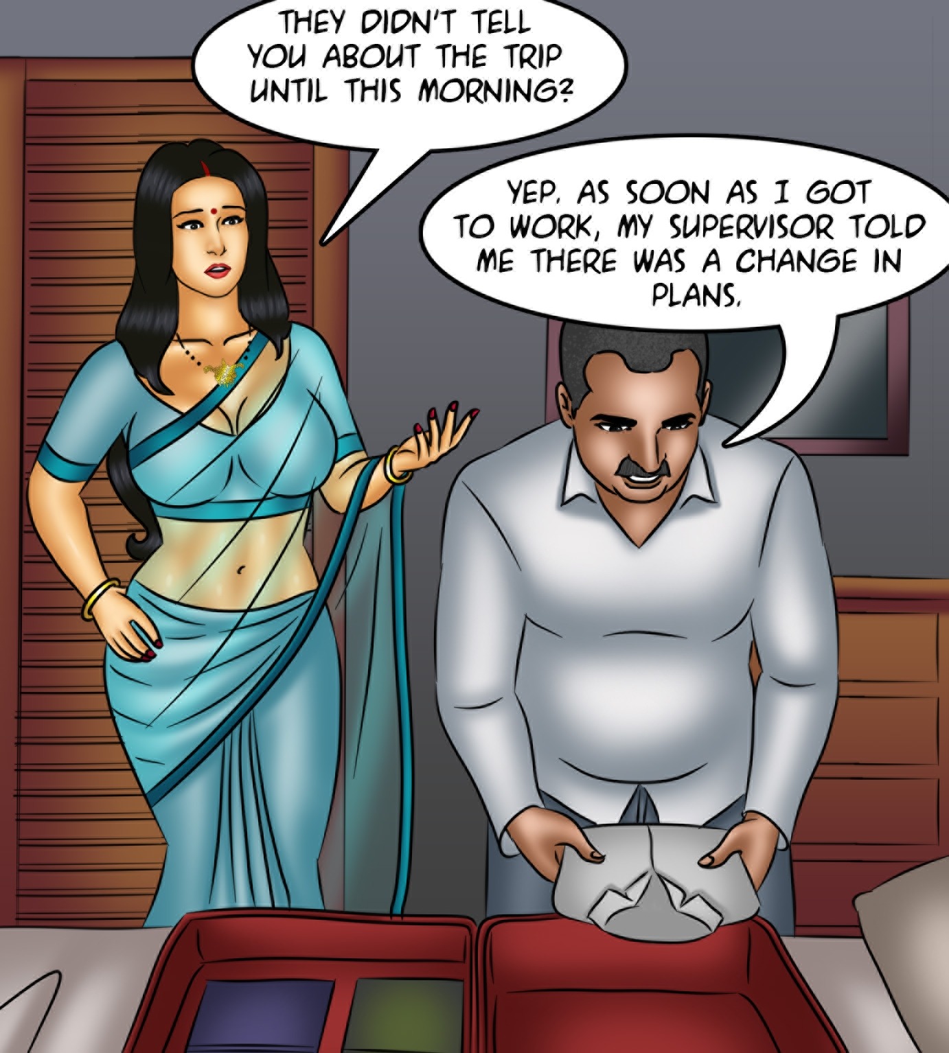 Savita Bhabhi Ch.133 – Comic-Con Quest - Porn Cartoon Comics