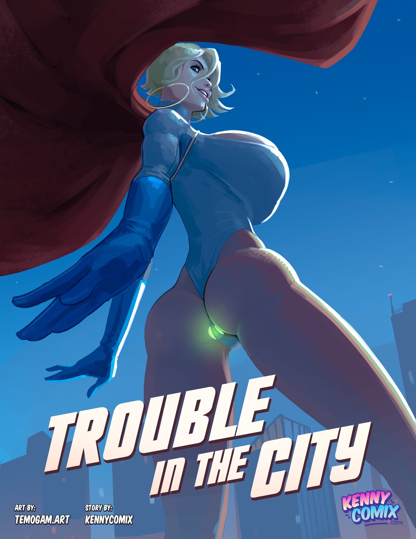 Trouble in the City- Kennycomix (Power Girl)