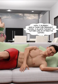 Pregnant 1- Maite by PigKing (7)