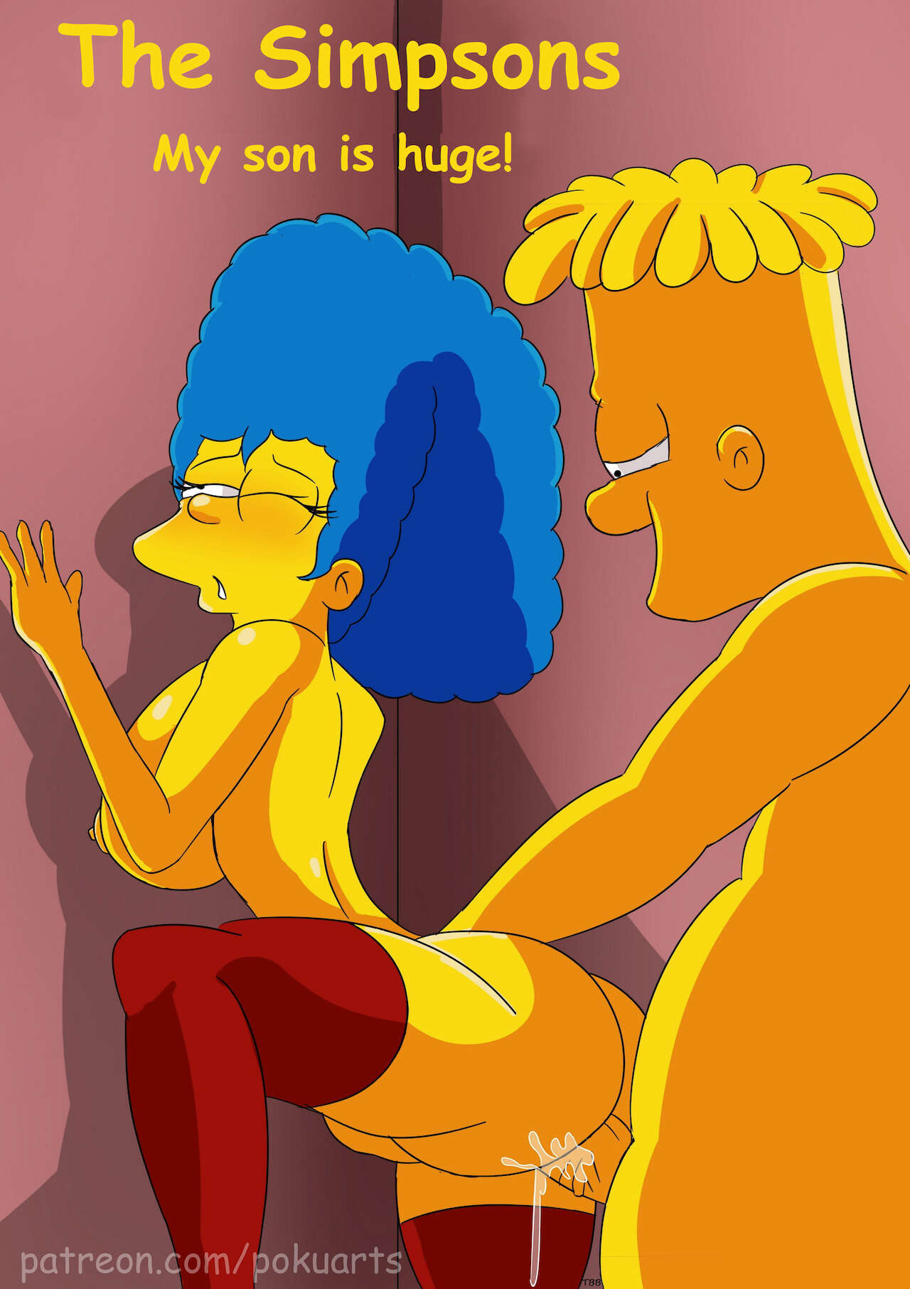 The Simpsons Porn Big Boobs - The Simpsonss- My Son is Huge! - Porn Cartoon Comics