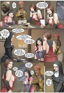 Bronze Cross Nuns- Nun And Bull0003