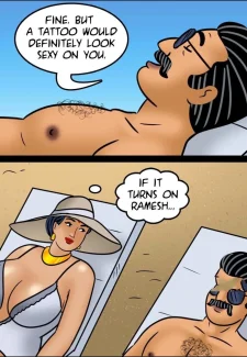 Velamma- Chapter 122 – Velamma Gets a Tatoo (34)