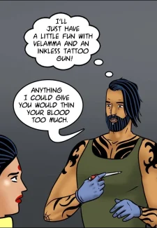 Velamma- Chapter 122 – Velamma Gets a Tatoo (77)