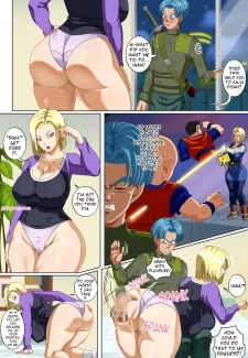 Android 18 and Trunks- PinkPawg (3)