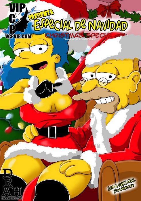 490px x 700px - Christmas Special- Drah Navlag (The Simpsons) - Porn Cartoon Comics