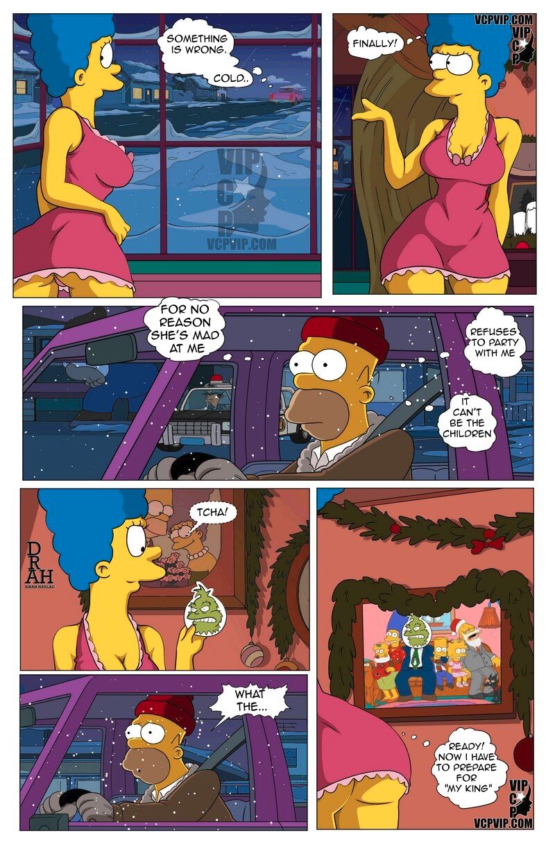 Anamited Simpsons Cartoon Porn Comics - Christmas Special- Drah Navlag (The Simpsons) - Porn Cartoon Comics