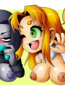 Raven X Starfire- Witchking00 (Teen Titans)0011