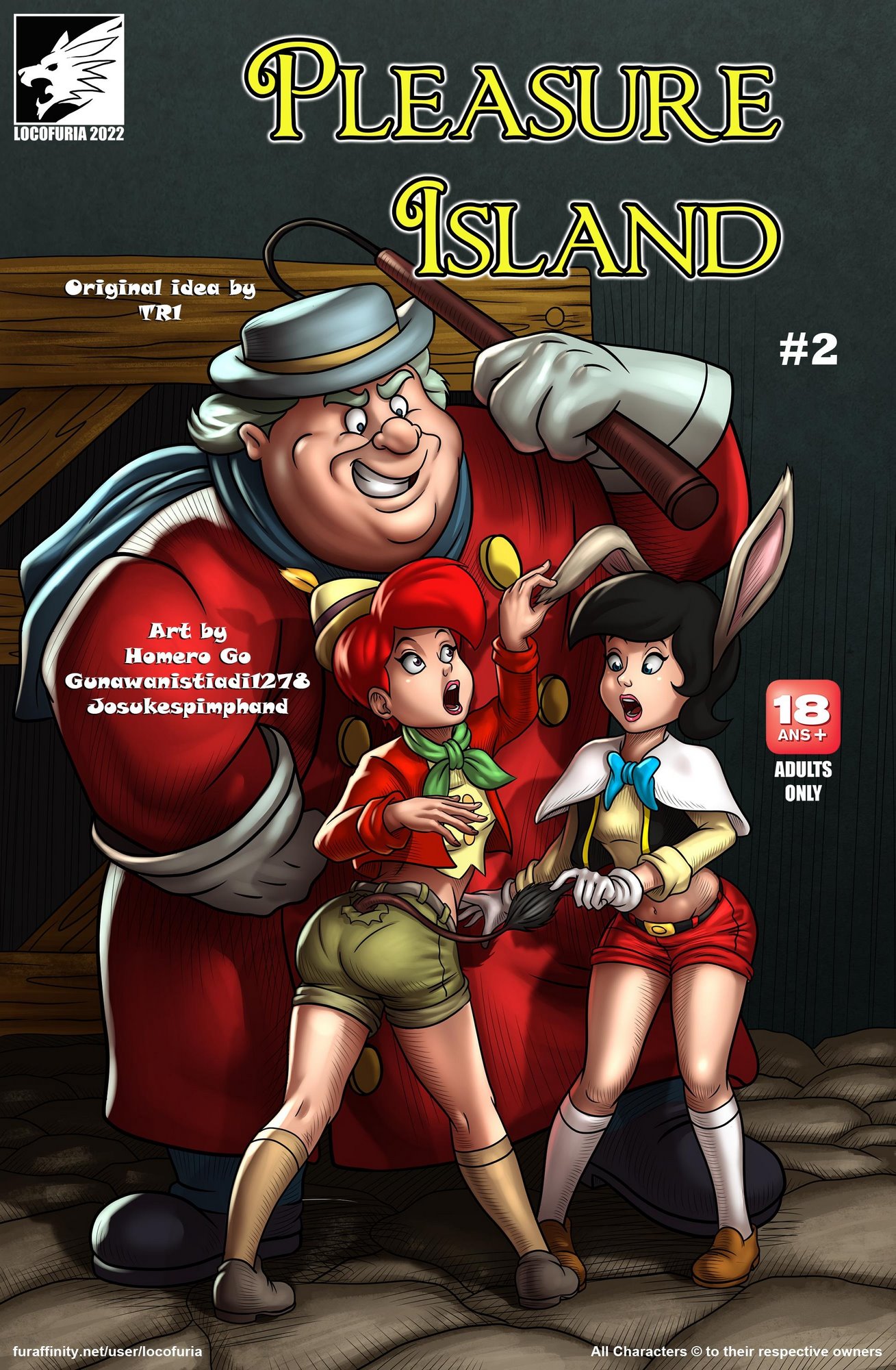1309px x 2000px - Pleasure Island 2- Locofuria - Porn Cartoon Comics