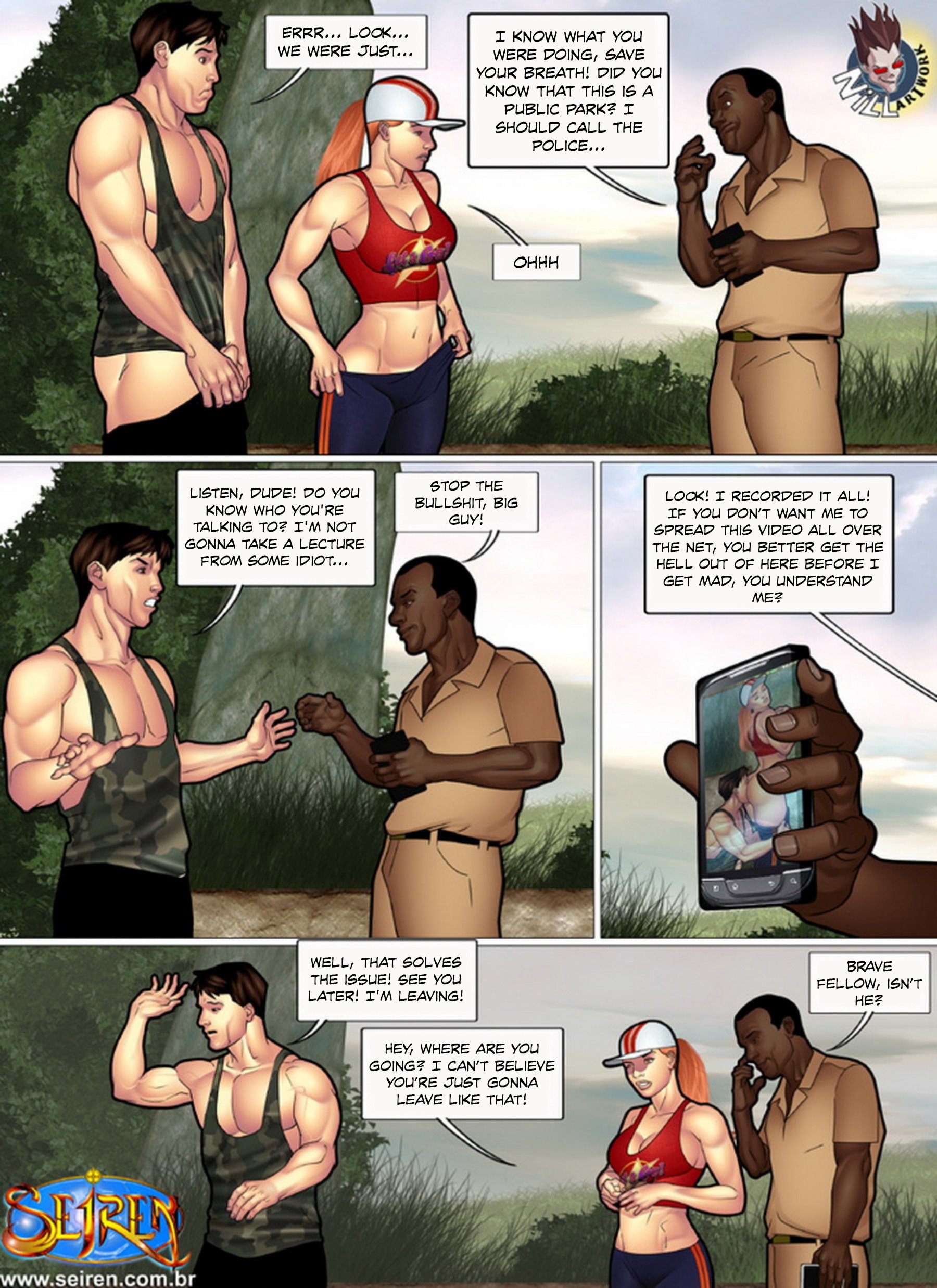 1800px x 2476px - Sportswoman 2- Part 3 (English) - Porn Cartoon Comics