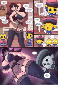 Tron Bonne and Mega-Dweeb- Mega Man Legends (42)
