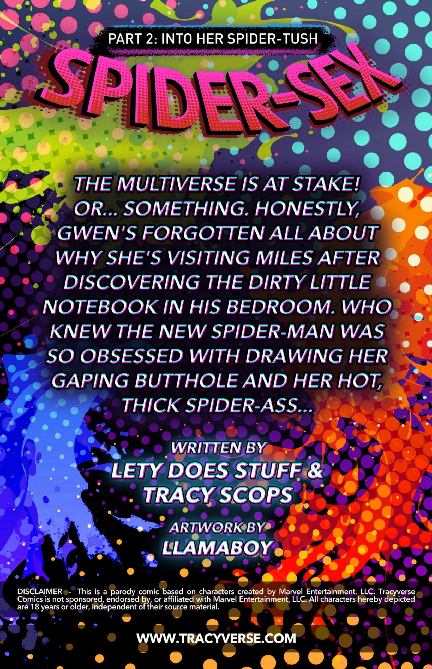 Spider-Sex 2: Into Her Spider-Tush [Tracy Scops] - Porn Cartoon Comics