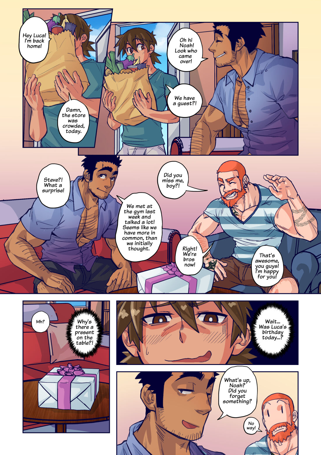 Gay anime manga porn cartoon comic