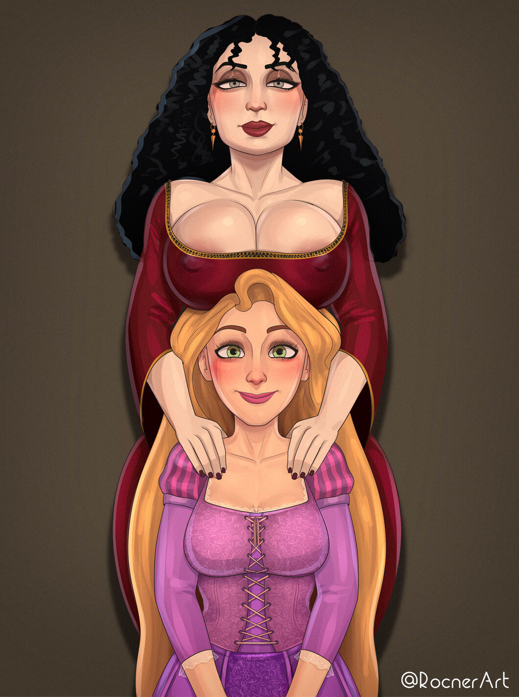 1060px x 1422px - Mother Gothel x Rapunzel (Tangled) [Rocner] - Porn Cartoon Comics