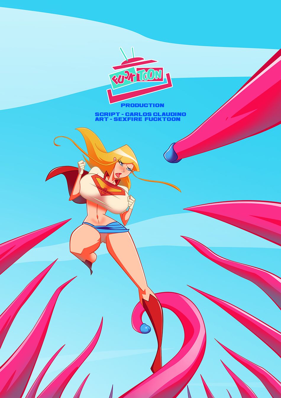 Xxx Supergirl Cartoon Drawing - SuperGirl XXX- FuckToonTV - Porn Cartoon Comics