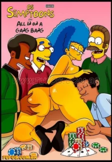 The Simpsons 38.2- All in on a gang bang (ilikecomix cover)