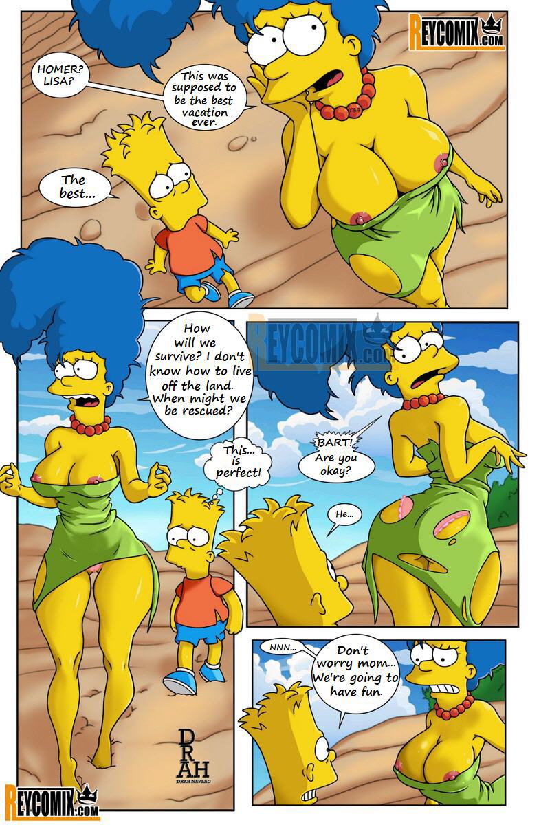 The Simpsons Porn Comics - The Simpsons Paradise- Drah Navlag - Porn Cartoon Comics