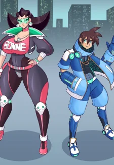 Tron Bonne and Mega-Dweeb- Mega Man Legends (51)