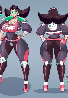 Tron Bonne and Mega-Dweeb- Mega Man Legends (53)