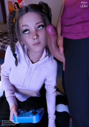 Game Night With Melanie [World Of Leah]