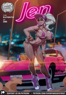 Jen- Cherry Mouse Street (ilikecomix cover)