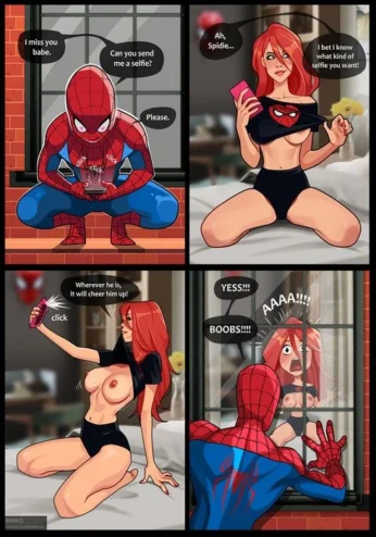 Mary Jane and unexpected visitor [Olena Minko]