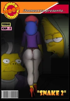 Snake 2 (The Simpsons) (ilikecomix cover)