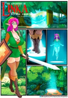 The Adventure of Linka to the Past Short Comic (ilikecomix cover)