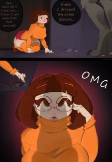 Velma and Werewolf (ilikecomix cover)