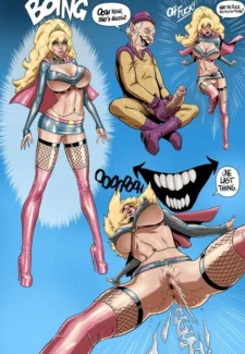Mr Mxyzptlk VS Super Girl (ilikecomix cover)