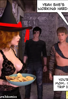 Aunt Elsie Pantyhose 3- Mature3dcomics (8)