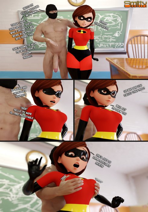 How to defeat a Heroine, with Elastigirl- Smitty