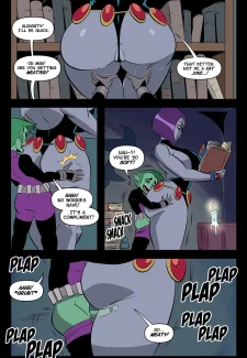 Raven x Beast Boy A Good Book (2)