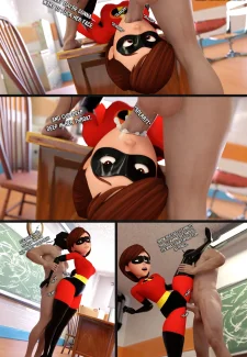 How to defeat a Heroine, with Elastigirl- Smitty0009
