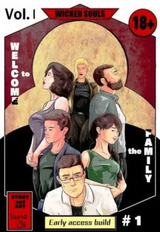 Wicked Souls Vol.1 - Welcome to the Family (ilikecomix cover)