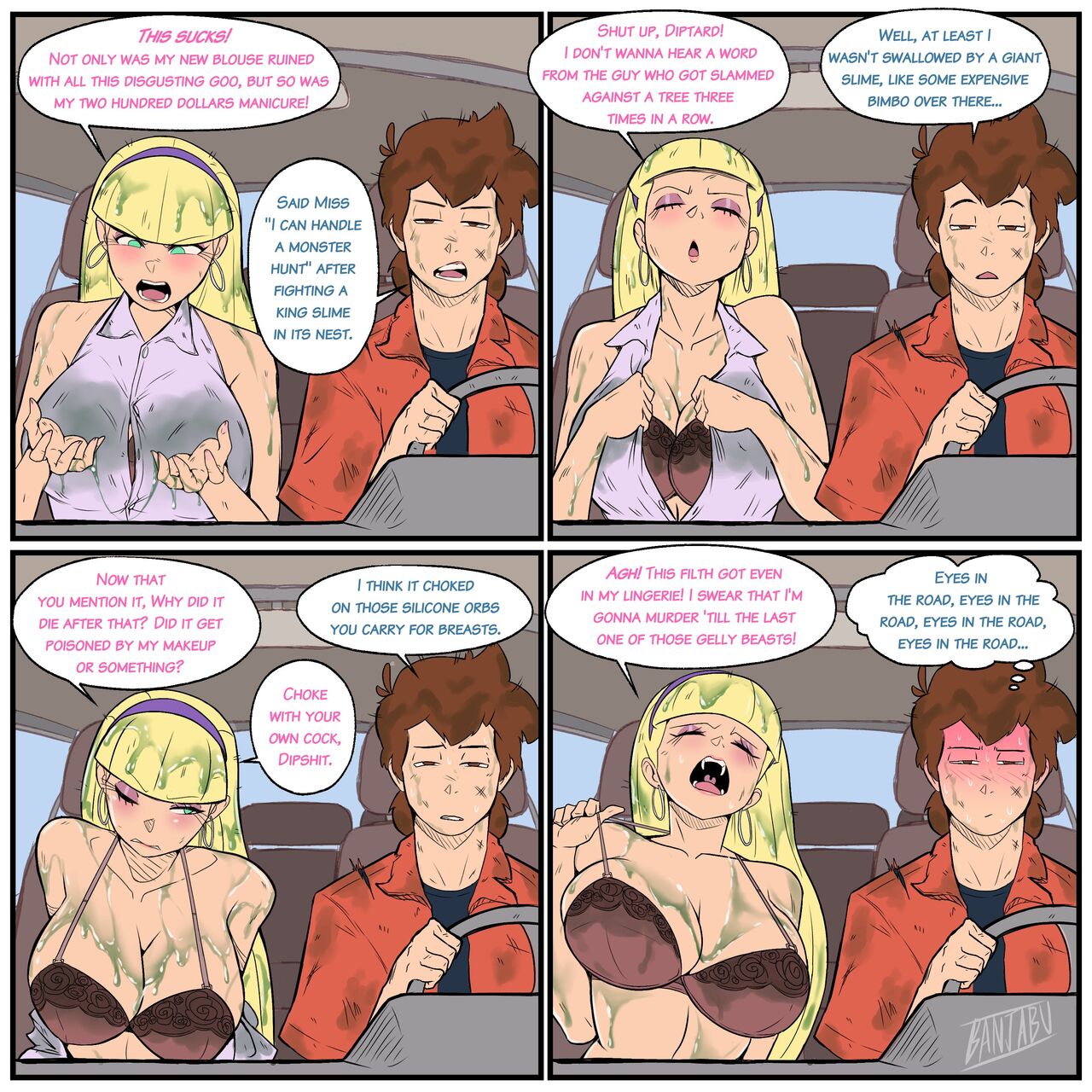1280px x 1280px - Car Quarrel [Banjabu] - Porn Cartoon Comics
