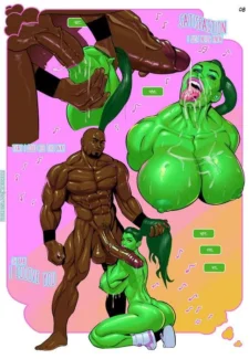 She-Hulk pumping iron [MeinFischerArt] (ilikecomix cover)