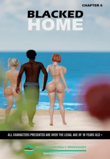 Blacked Home 6- Brown Shoes (ilikecomix cover)