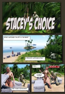 Stacey's Choice- Blackadder (ilikecomix cover)