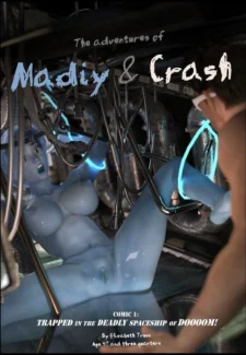 The Adventures of Madiy & Crash- Sindy Anna Jones (ilikecomix cover)