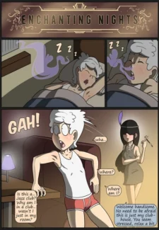 Enchanting Nights (ilikecomix cover)