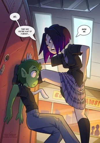 Raven & Beast Boy [TheOtherHalf]