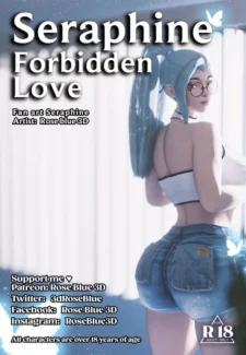 Seraphine Forbidden Love 1 [Rose Blue 3D] (ilikecomix cover)