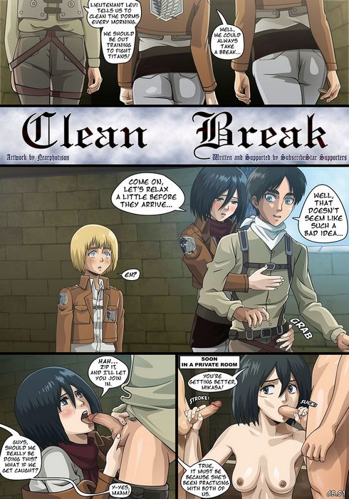 Attack On Titan Mother Porn - Clean Break (Attack on Titan) [Nearphotison] - Porn Cartoon Comics