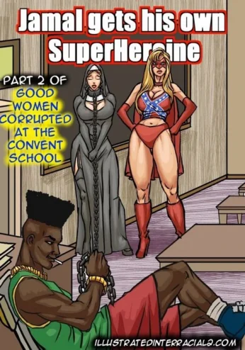 Jamal gets his own SuperHeroine- Illustratedinterracial